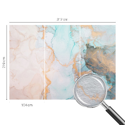 Tapeta fotograficzna Akwarelowe fale