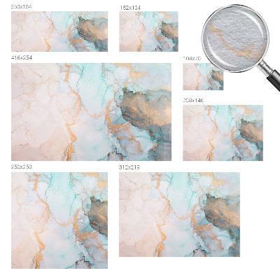 Tapeta fotograficzna Akwarelowe fale