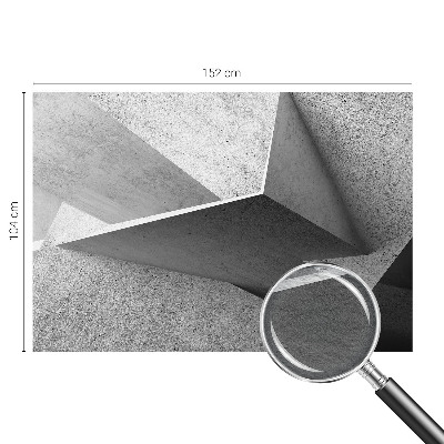 Fototapeta na ścianę z motywem geometrycznych struktur