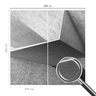 Fototapeta na ścianę z motywem geometrycznych struktur