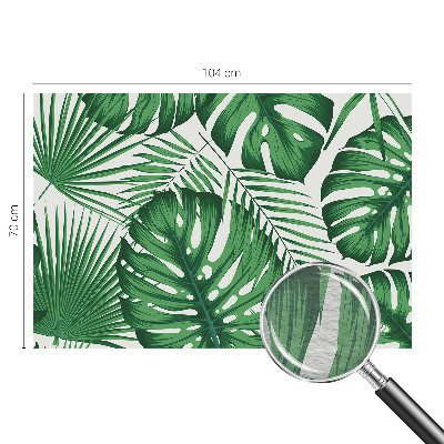 Tapeta fotograficzna fizelinowa Tropikalne liście