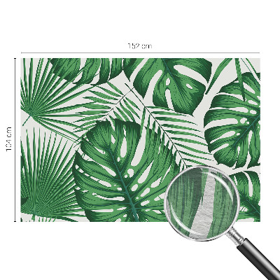 Tapeta fotograficzna fizelinowa Tropikalne liście