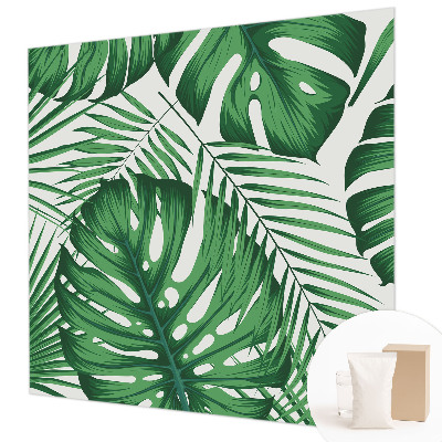 Tapeta fotograficzna fizelinowa Tropikalne liście