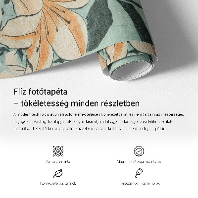 Fototapeta fizelinowa do sypialni z motywem leśnej panoramy