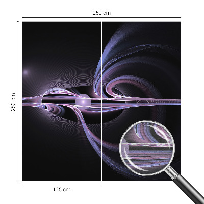 Fototapeta fizelinowa z nadrukiem Kosmiczna abstrakcja