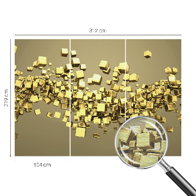 Tapeta fotograficzna fizelinowa Kreatywne sześciany