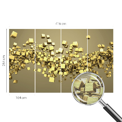 Tapeta fotograficzna fizelinowa Kreatywne sześciany