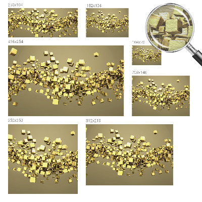 Tapeta fotograficzna fizelinowa Kreatywne sześciany