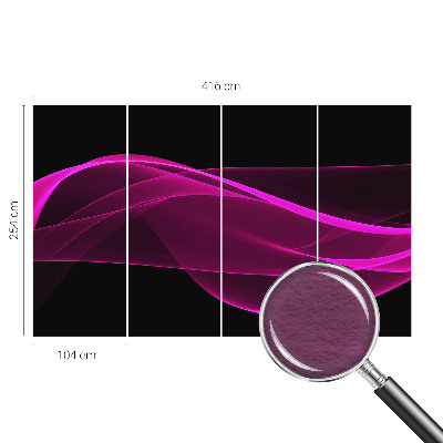 Fototapeta na ścianę Różowe wstęgi