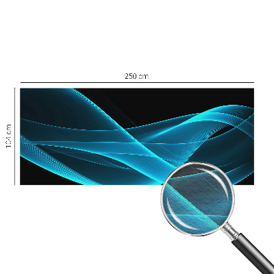 Dekoracyjna fototapeta na ścianę Dekoracyjna fototapeta na ścianę Efektowne fale