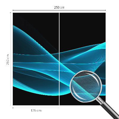 Dekoracyjna fototapeta na ścianę Dekoracyjna fototapeta na ścianę Efektowne fale