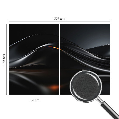 Tapeta fotograficzna Metaliczne fale