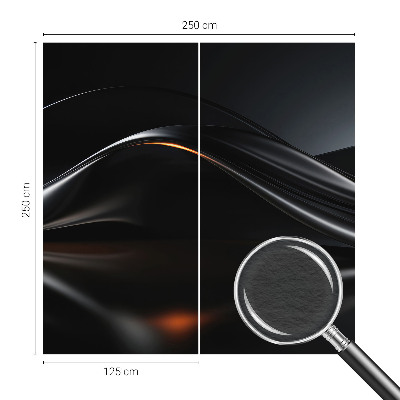 Tapeta fotograficzna Metaliczne fale