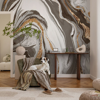 Fototapeta fizelinowa do sypialni Fototapeta fizelinowa do sypialni Marmurowe wiry