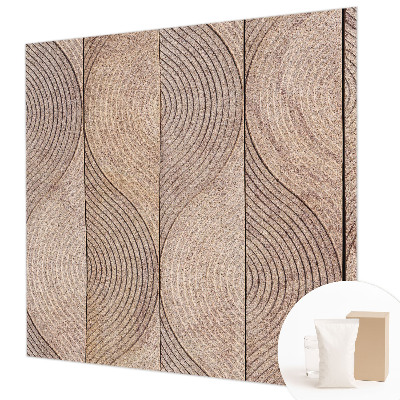 Fototapeta na ścianę Fototapeta na ścianę Fale drewna