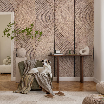 Fototapeta na ścianę Fototapeta na ścianę Fale drewna