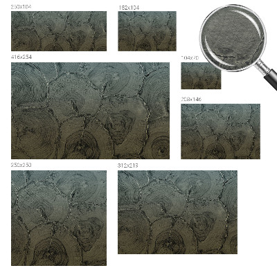 Dekoracyjna fototapeta na ścianę Drewniane słoje