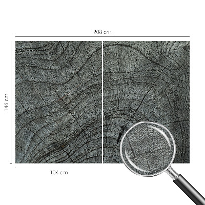 Nowoczesna fototapeta do salonu Słojowy wzór