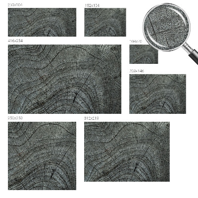 Nowoczesna fototapeta do salonu Słojowy wzór