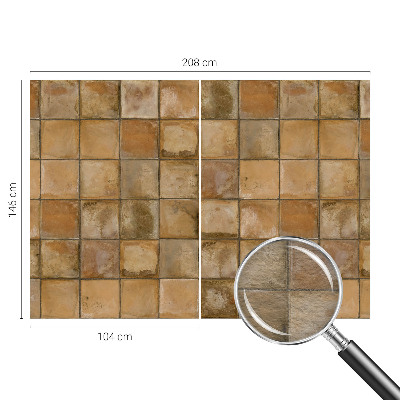 Fototapeta fizelinowa z nadrukiem Fototapeta fizelinowa z nadrukiem Rustykalna mozaika