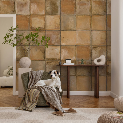 Fototapeta fizelinowa z nadrukiem Fototapeta fizelinowa z nadrukiem Rustykalna mozaika