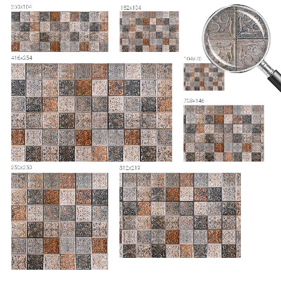 Tapeta fotograficzna Tapeta fotograficzna Ornamentalne kafle