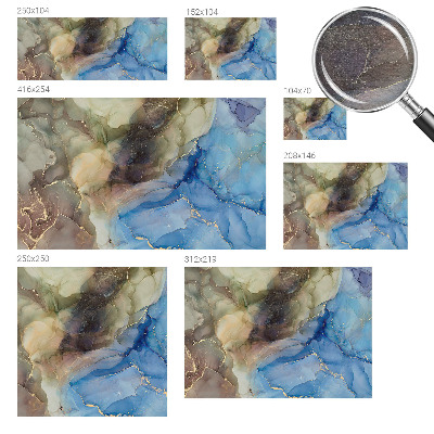 Fototapeta fizelinowa z nadrukiem Kolorowy abstrakt