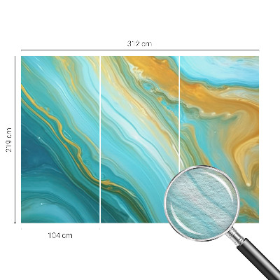 Tapeta fotograficzna Tapeta fotograficzna Abstrakcyjne fale