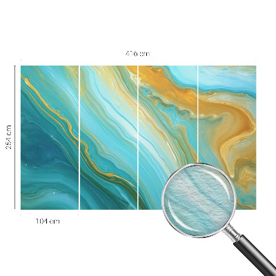 Tapeta fotograficzna Tapeta fotograficzna Abstrakcyjne fale