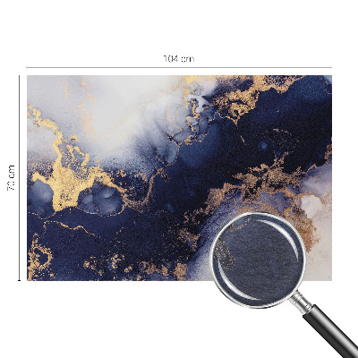 Tapeta fotograficzna fizelinowa Granatowe fale