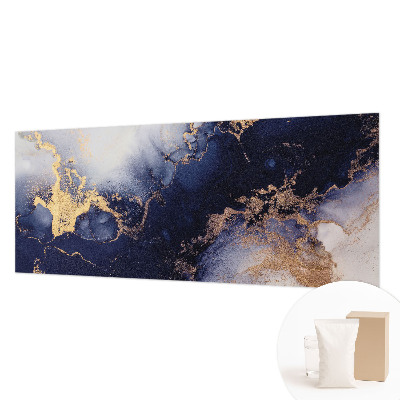 Tapeta fotograficzna fizelinowa Granatowe fale