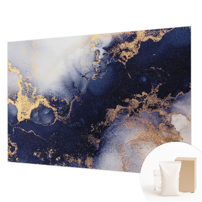 Tapeta fotograficzna fizelinowa Granatowe fale