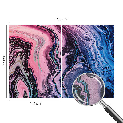 Nowoczesna fototapeta do salonu Kolorowe wiry