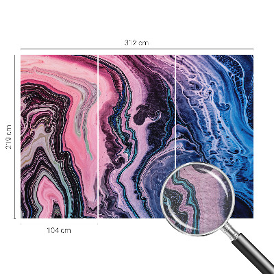 Nowoczesna fototapeta do salonu Kolorowe wiry