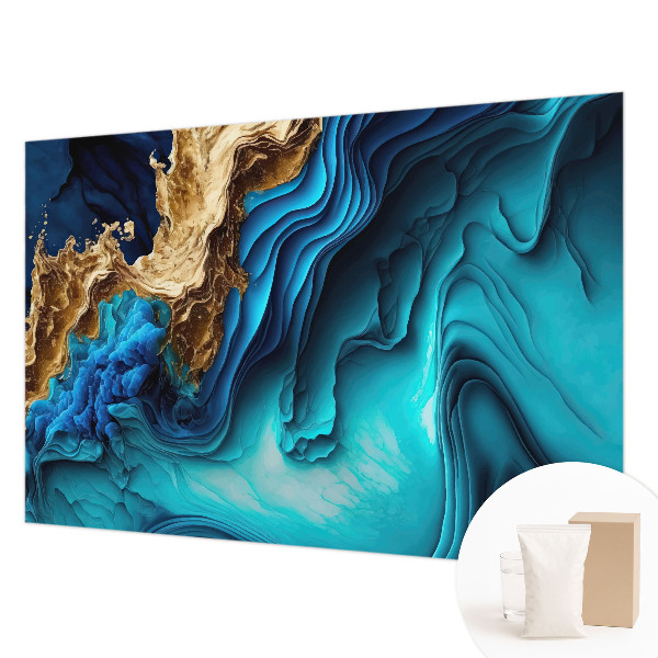 Fototapeta fizelinowa do sypialni Energetyczne fale