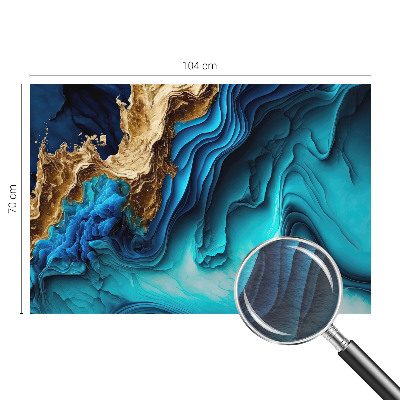 Fototapeta fizelinowa do sypialni Energetyczne fale