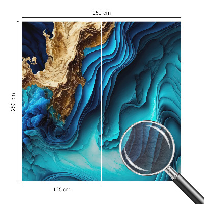 Fototapeta fizelinowa do sypialni Energetyczne fale