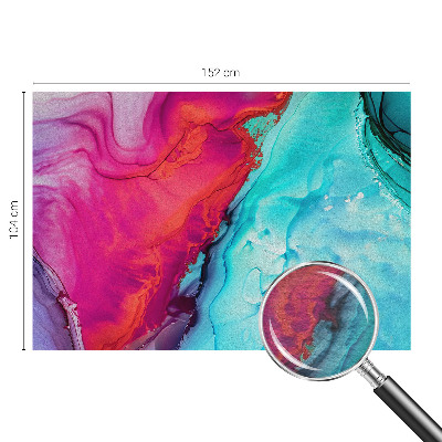 Tapeta fotograficzna z motywem kolorowej fali