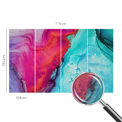 Tapeta fotograficzna Kolorowa fala