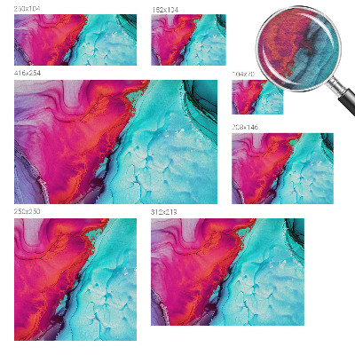 Tapeta fotograficzna Kolorowa fala