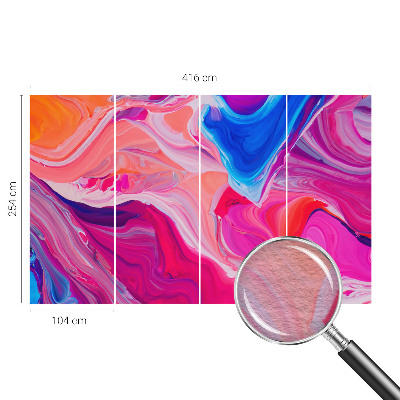 Tapeta fotograficzna fizelinowa Płynne fale