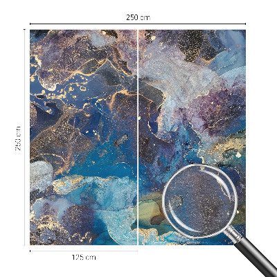 Nowoczesna fototapeta do salonu Kosmiczna mozaika