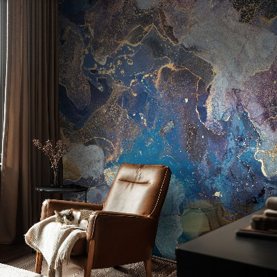 Nowoczesna fototapeta do salonu Kosmiczna mozaika