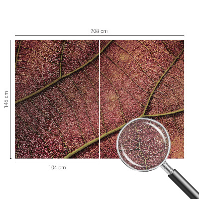 Dekoracyjna fototapeta na ścianę Liściasta tekstura