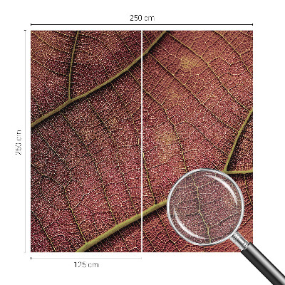 Dekoracyjna fototapeta na ścianę Liściasta tekstura