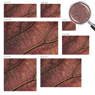 Dekoracyjna fototapeta na ścianę Liściasta tekstura