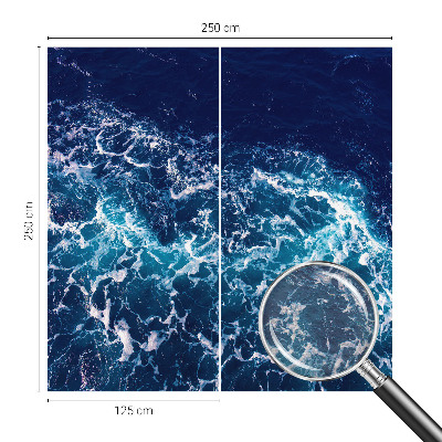 Fototapeta fizelinowa do sypialni Fototapeta fizelinowa do sypialni Morskie fale