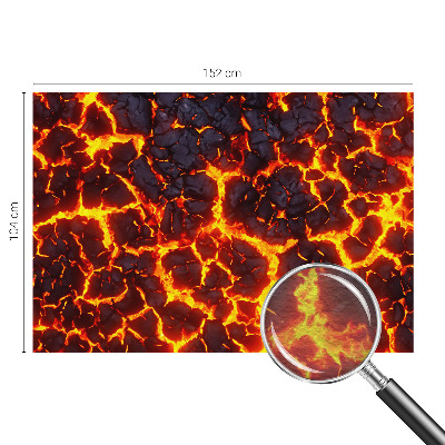 Tapeta fotograficzna Mocna magma