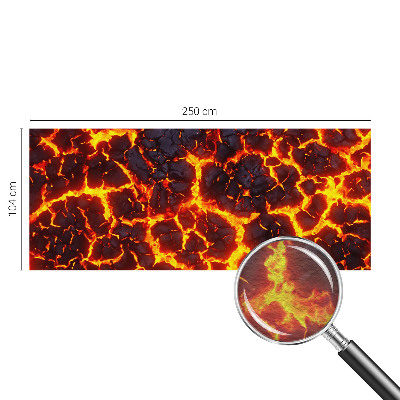 Tapeta fotograficzna z motywem mocnej magmy