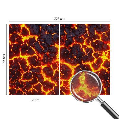 Tapeta fotograficzna Mocna magma